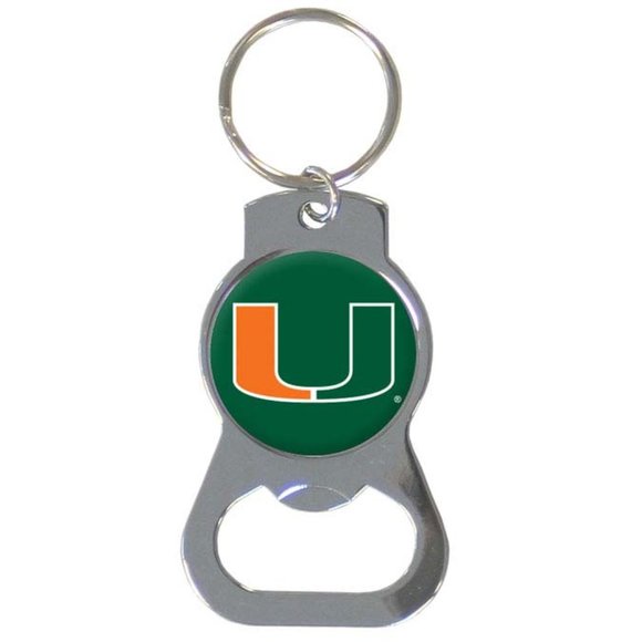 Miami Hurricanes Bottle Opener Key Chain / Bundle 2 For $18 To Save! - Picture 1 of 1